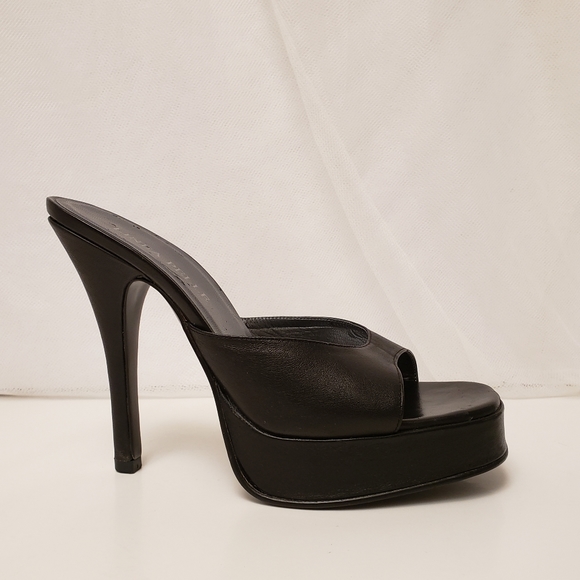 ๐ฅ2 Pair!๐ฅ Linea Pelle Stilletto Mules Size 35 & 36 - Picture 4 of 16